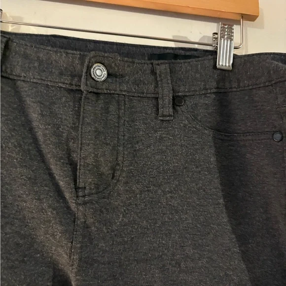 Calvin Klein Jeans Dark Gray Trousers faux Denim sweatpants size 4 - Picture 4 of 6